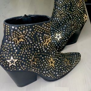 Jeffrey Campbell studded booties. Never worn!